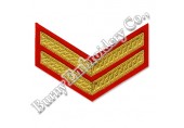 Uniform Accessories Machine Embroidery Chevrons